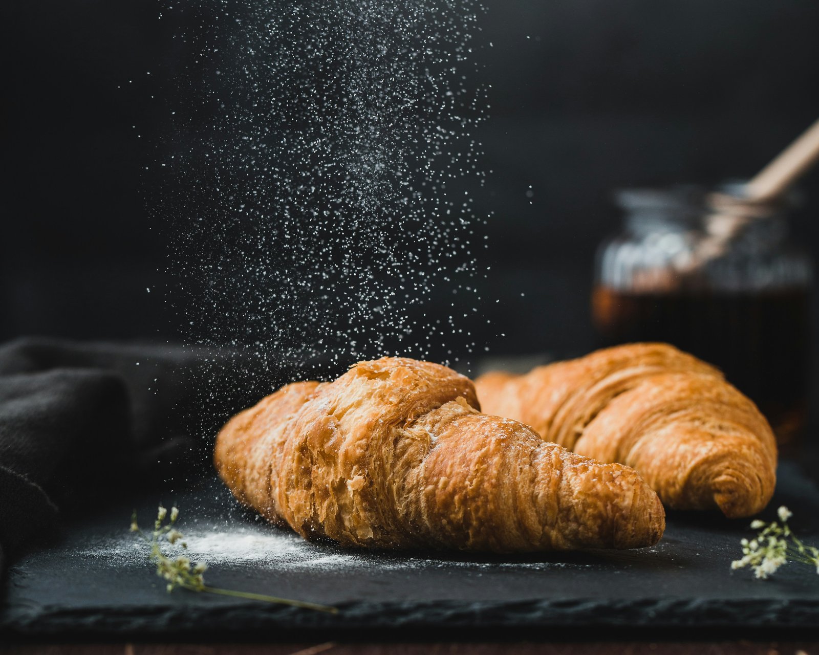 A fresh batch of pastries