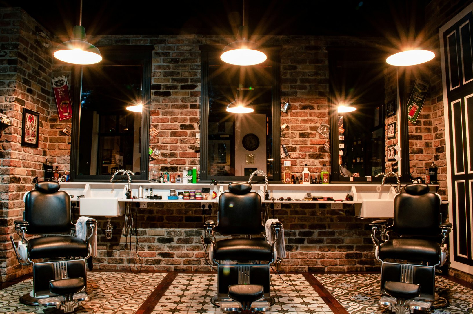 Inside Ironside Barber Co.