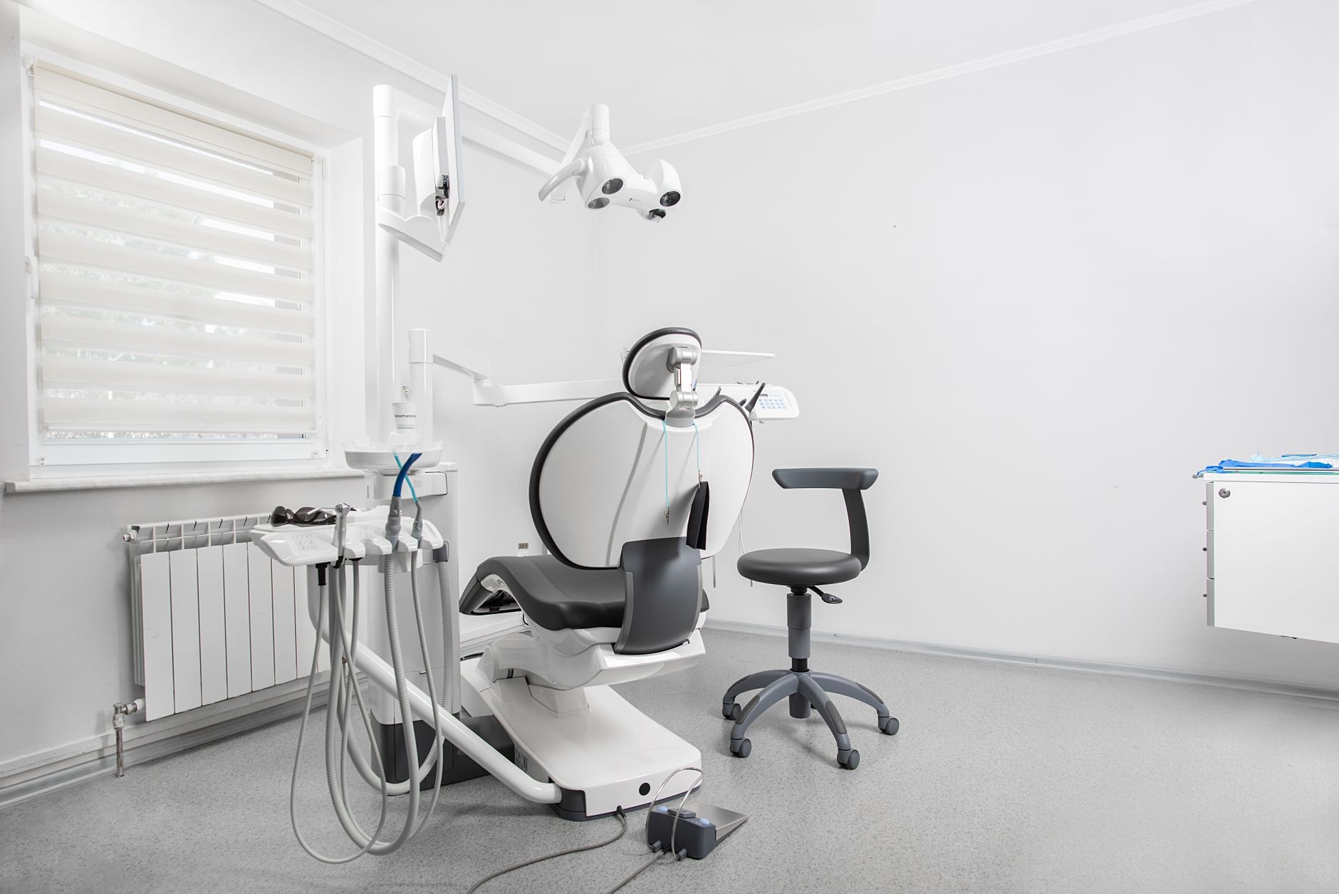 The waiting room at Maplewood Family Dental